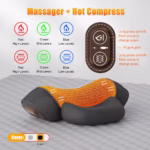 3 In 1 Neck Massager Cervical Pillow Hot Compress Vibration Massage Neck Traction Relax Pillow Spine Support Massager Tools - Image 6