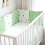 2025 Soft Crib Bumpers – 6-Piece Padded Nursery Cot Protector Set (30×30cm) | Cartoon Baby Safety Bedding for Cots & Cribs - Image 3