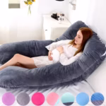 116×65cm Pregnancy Pillow – Maternity Support Cushion for Pregnant Women | Prenatal Sleeping & Breastfeeding Pillow - Image 4
