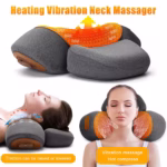 3 In 1 Neck Massager Cervical Pillow Hot Compress Vibration Massage Neck Traction Relax Pillow Spine Support Massager Tools - Image 7