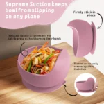 2PC Silicone Sucker Bowl Feeding Tableware for Infant and Young Training Learning To Eat Bowls and Supplementary Food Bowls - Image 2