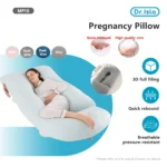 MAMIJOY J-shaped Pregnancy Pillow 175*65cmPregnant Cushion Sleep Women Nursing Maternity＆Pregnancy Cushion Pillow For Mommy MP10
