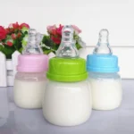 60ML Newborn Mini Portable Feeding Nursing Bottle BPA Free Safe Infant Nursing Nipple Care Feeder Fruit Juice Milk Bottles - Image 6