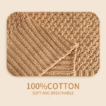1Set Blankets Knitting Newborn Swaddle Wrap Crib Quilt Super Soft Toddler Infantil Stroller Sofa Bedding Sleeping Covers - Image 2