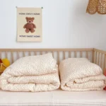 Bedding Quilt Korean Daisy Floral Cotton Kids Infant Children Cot Crib Quilts Autumn Winter Muslin Quilts for Toddlers