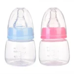 60ML Newborn Mini Portable Feeding Nursing Bottle BPA Free Safe Infant Nursing Nipple Care Feeder Fruit Juice Milk Bottles