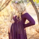 Pregnancy Dress Photography Props Dresses For Photo Shoot Maxi Gown Dresses Maternity Clothes For Pregnant Women Premama Vestido