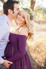 Pregnancy Dress Photography Props Dresses For Photo Shoot Maxi Gown Dresses Maternity Clothes For Pregnant Women Premama Vestido - Image 5