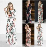 Autumn spring Maternity Dresses Summer Maternity Clothes Pregnant Dresses Photography Pictures Clothing Shooting Photos Pregnanc - Image 3