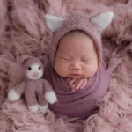 90*150 cm Mint Faux Wool Flokati Blanket Backdrop Newborn Photography Beanbag Covering Photo Layer - Image 6