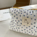 Nappy Bag Diaper Stackers Caddies Quilted Makeup Bags for Women Cosmetic Storage Portable Toiletry Bags Diapers Pouch Bebe - Image 4