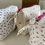 Nappy Bag Diaper Stackers Caddies Quilted Makeup Bags for Women Cosmetic Storage Portable Toiletry Bags Diapers Pouch Bebe - Image 3