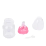 60ML Newborn Mini Portable Feeding Nursing Bottle BPA Free Safe Infant Nursing Nipple Care Feeder Fruit Juice Milk Bottles - Image 4