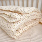 Bedding Quilt Korean Daisy Floral Cotton Kids Infant Children Cot Crib Quilts Autumn Winter Muslin Quilts for Toddlers - Image 5
