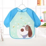 Waterproof EVA Full Sleeve Bibs Children Apron Long Sleeve Feeding Smock Kids Eating Breastplate Infant Scarf Clothing - Image 5
