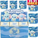 Hot New Miniso Stitch Eat Something Before Sleep Disney Blind Box Mystery Bag Vinyl Plush Doll Toy Pendant Surprise The Monsters
