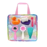 Doll Feeding Bottle Set Care Toy Stroller 2pcs Milk And Juice Bottles With Toy Pacifier Doll Accessories - Image 6