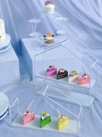 10pcs Buffet Dessert Plates Sandwich Cookie Rack Birthday Party Cupcake Stand Birthday Candy Table Centerpieces Decoration - Image 4