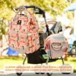 Diaper Bag Backpack, Multifunction Travel Pack Maternity Changing Bags, Large Capacity, Waterproof - Image 6