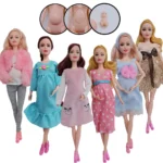 Toy Pregnancy Doll Set Belly Will Give Birth To Dress Up Dolls Child Girls Play House Games Educational Toy Gifts - Image 3