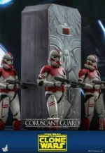 Mezco Toyz Original 16 Movable Doll TMS Series 025 Star Wars Clone Wars Coruscant Guards Action Figure Model Toys Gifts for Boy - Image 3