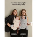 Carrier Newborn to Toddler, Lightweight Ergonomic 744 lbs Newborn Carrier with Head Support, Easy to Wear Hands Free Infant - Image 2