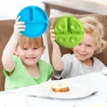 1PCS Sucker Silicone Dining Plate BPA Free Children Dishes Suction Toddle Training Tableware Kids Feeding Bowls Stuff - Image 6