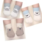 Cartoon Socks Spring Autumn Cotton Cute Non-slip Sock Boys Girls Newborn Infant Bebe Soft Floor Wear for 0-2 Years - Image 4