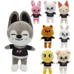 Skzoo Plush Kpop Toys Cartoon Stuffed Animal Plushies Doll Kawaii Companion for Kid Adult Fans Gift