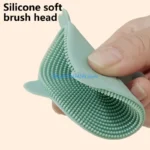 Comb Shampoo Brush Soft Comb Scrubber Hair Washing Brush Silicone Massage Universal Bath Cradle Caps Brush - Image 5