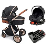 Fashion Stroller 3 in 1 Travel System Newborn Cart Portable Pushchair Cradel Infant Carrier Free Shipping