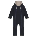 New Autumn Winter Infant Clothes Solid Long Sleeve Dual Zippers Infant Hoode Rompers Jumpsuit Warm Outdoor Wear A5292 - Image 4
