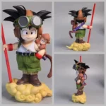 Sun Wukong Dragon Ball Handmade Little Monkey Wukong GK Model Periphery Trendy Play Desktop Ornament Birthday Gift Toys