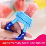 Feeding Spoon Fruit Grinding Pacifier Complementary Bites Silicone Mesh Feeding Tableware