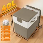 Large 40L Electric Towel Warmer, Portable Spa-Style Heater for Bathroom, Auto Shut-Off, Ideal for Blankets, Baby, Bathrobes, Ove - Image 2