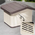 Outdoor Stray Cat Nest Rainproof Closed Cat House Winter Warm Outdoor House Indoor Kitten Sleeping Bag with Doors Pet Products - Image 3