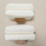 Cute Bear Toiletry Bag Make Up Cosmetic Bags Portable Diaper Pouch Items Organizer Reusable Cotton Cluth Bag for Mommy - Image 2