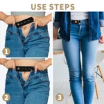 1/5PC Elastic Waist Extenders Belt Practical Waist Extension Buckle For Pregnant Women Men Women Jeans Adjustable Waistband - Image 5