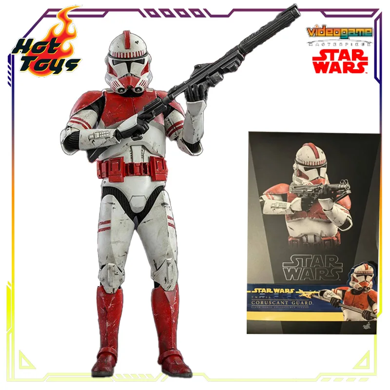kf-S17701ef560d04fa187acf8aefca135ecX Mezco Toyz Original 16 Movable Doll TMS Series 025 Star Wars Clone Wars Coruscant Guards Action Figure Model Toys Gifts for Boy - Image 1