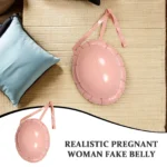 3Pcs Pregnancy Belly Inflatable - Wearable Artificial Pregnant Belly for Festive Dress Up Costume Photo Shoots Roleplay Fun - Image 4