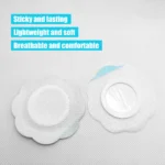 10PCS Organic Castor Oil Pads - Self-Adhesive Castor Oil Belly Button Wrap with Leak-Proof Design, No-Wash Reusable Therapy Kit - Image 3