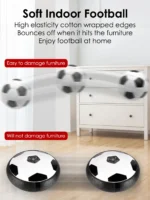 1pcs Floating Football Children's Interactive Football Electric Indoor Parent-child Interactive Sports Toys Creative Sports Toys - Image 3