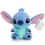 18cm Original Plush Stitch Movie Cartoon Model Doll Children Action Figures Stuffed Toys Pendant Gifts