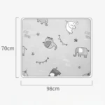 Ultra-Thin Nursing Cover Dress Adjustable Breastfeeding Scarf Privacy Clips Breathable Multipurpose Shawl for Outdoor Feeding - Image 6