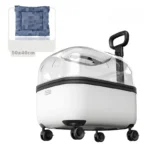 Pet Carrier Backpack Cat Trolley Case Dog Travel Bag Large Capacity Portable Pet Stroller Spacious Breathable Cat Walking Bag - Image 4