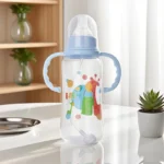 280ml bottle, suitable for water and formula, with handle and lid, easy to hold, unisex feeding bottle - perfect gift - Image 2