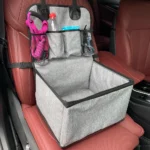 Dog Car Seat,Puppy Booster Seat for Car Front Seat with Storage Pockets,Pet Booster Car Seat for Small to Medium Dog - Image 3