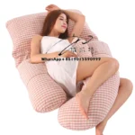 Most Comfort Oblong Pregnancy Body Pillows Back Support Hips Legs Belly Side Sleeping U-Shaped Pillow