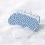 Toddler Bath Time Essential Silicone Massage Tool Hair Brush with Suction Cup for Easy Storage Convenient Use