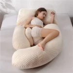 Pregnancy Sleeping Pillows, G-Shaped Full Body Maternity Pillow with Removable Cover, Belly Support for Pregnant Women - Image 2